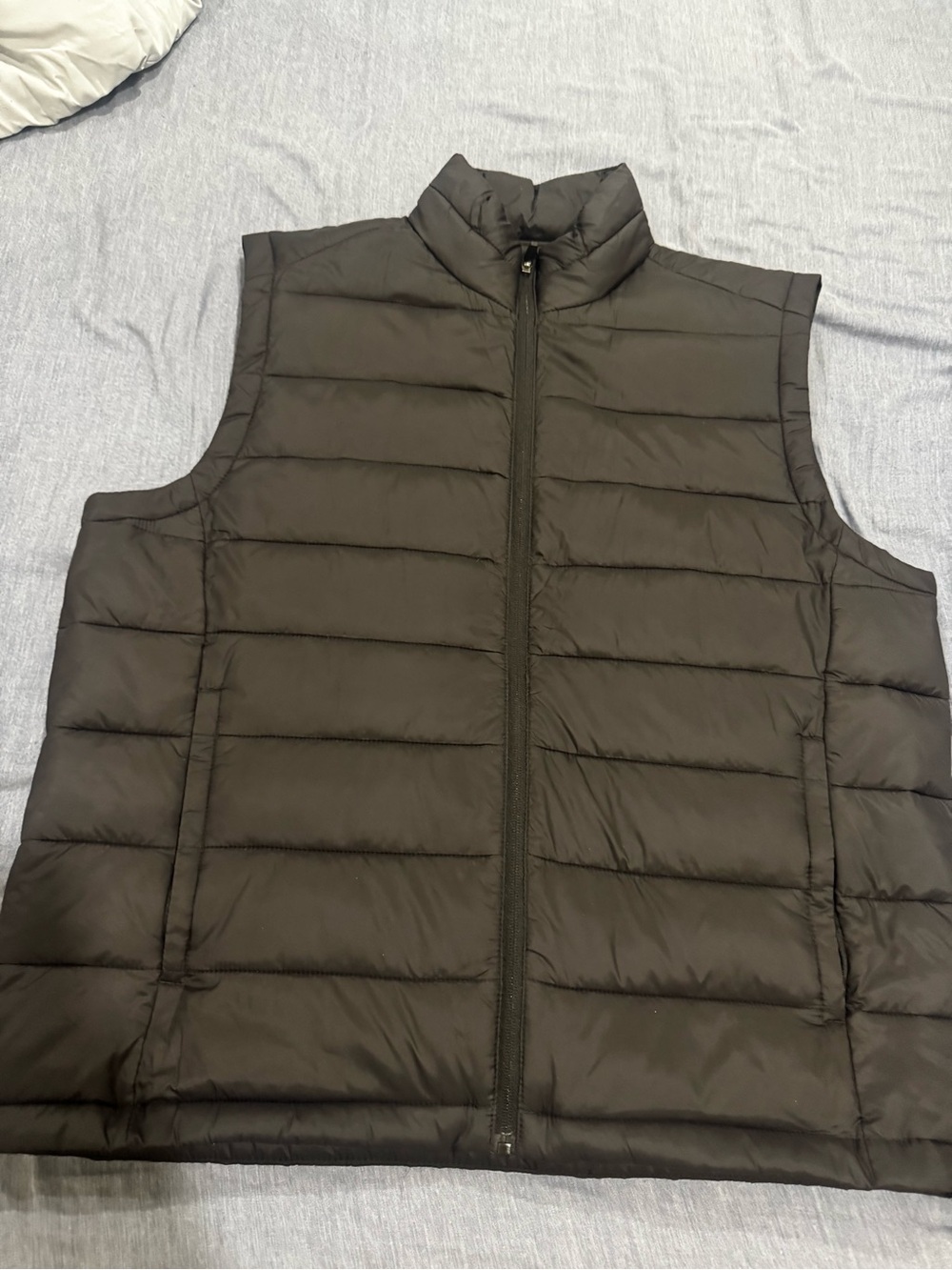 St. John's Bay Men's Quilted Puffer Vest - Black